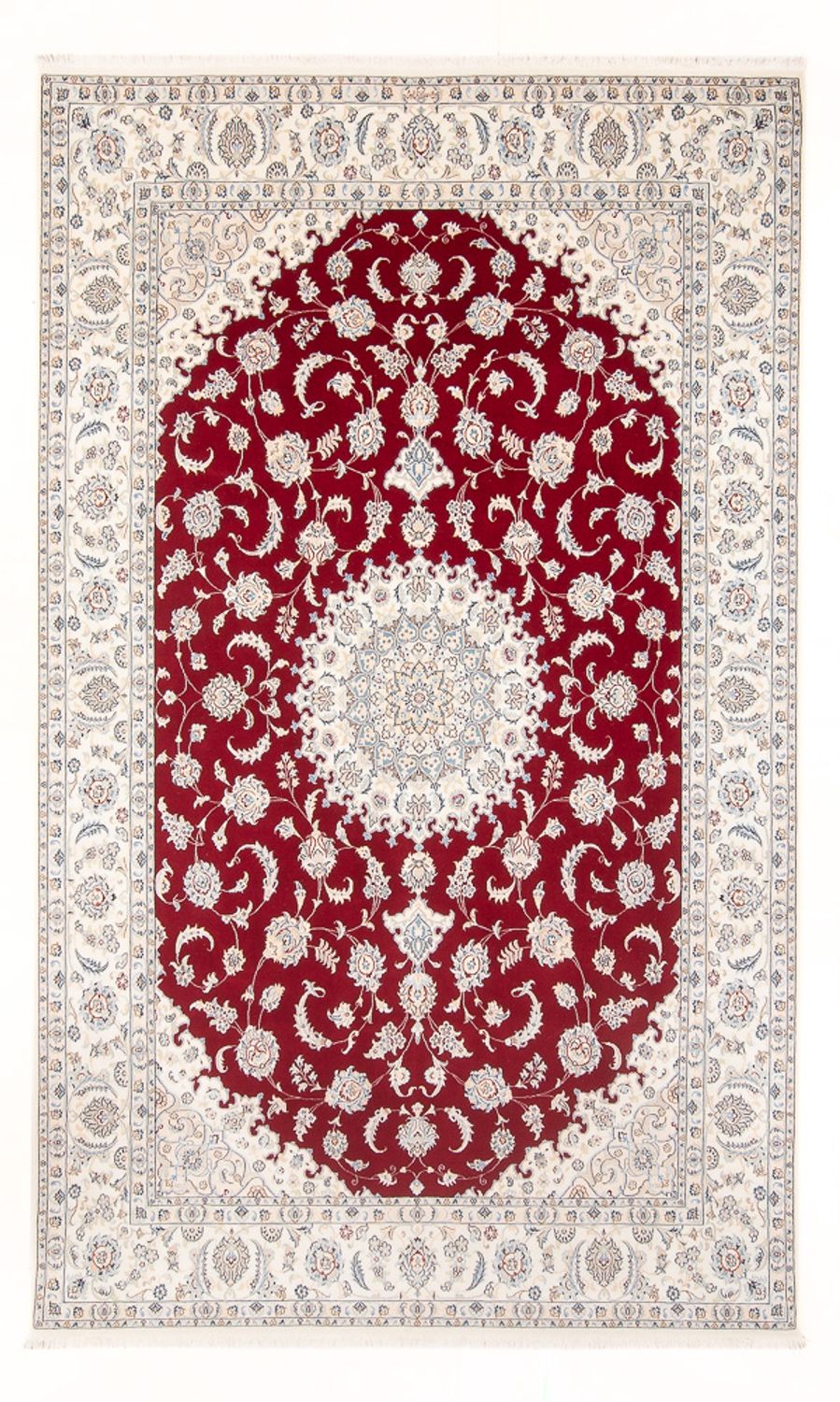 Perserteppich - Nain - Premium - 308 x 196 cm - rot