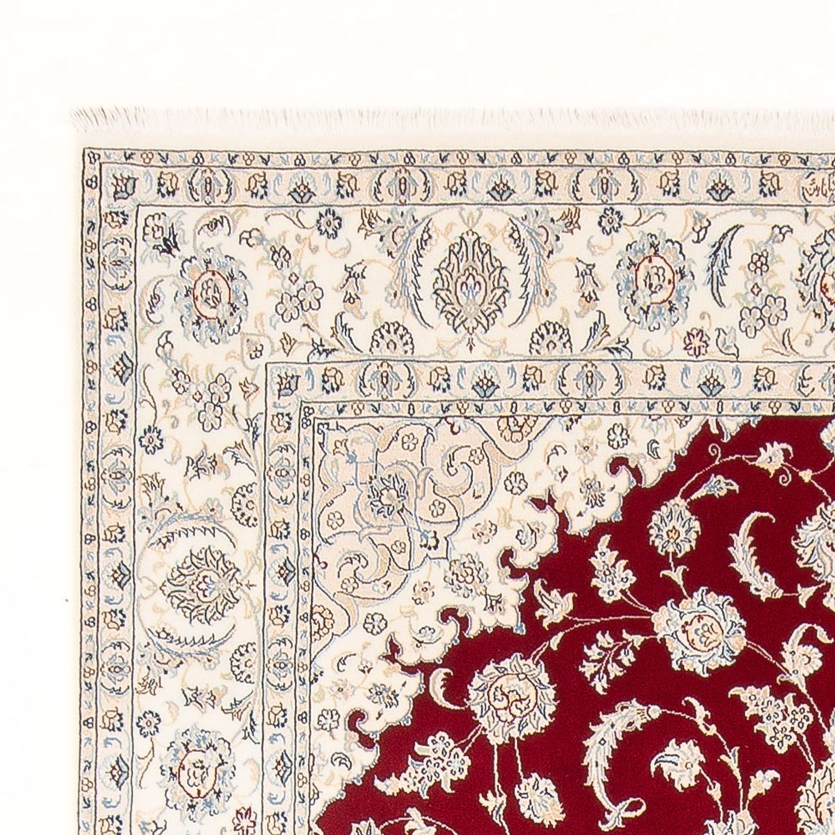 Perserteppich - Nain - Premium - 308 x 196 cm - rot