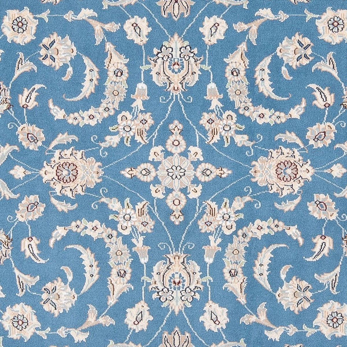 Dywan perski - Nain - Premium - 198 x 152 cm - niebieski