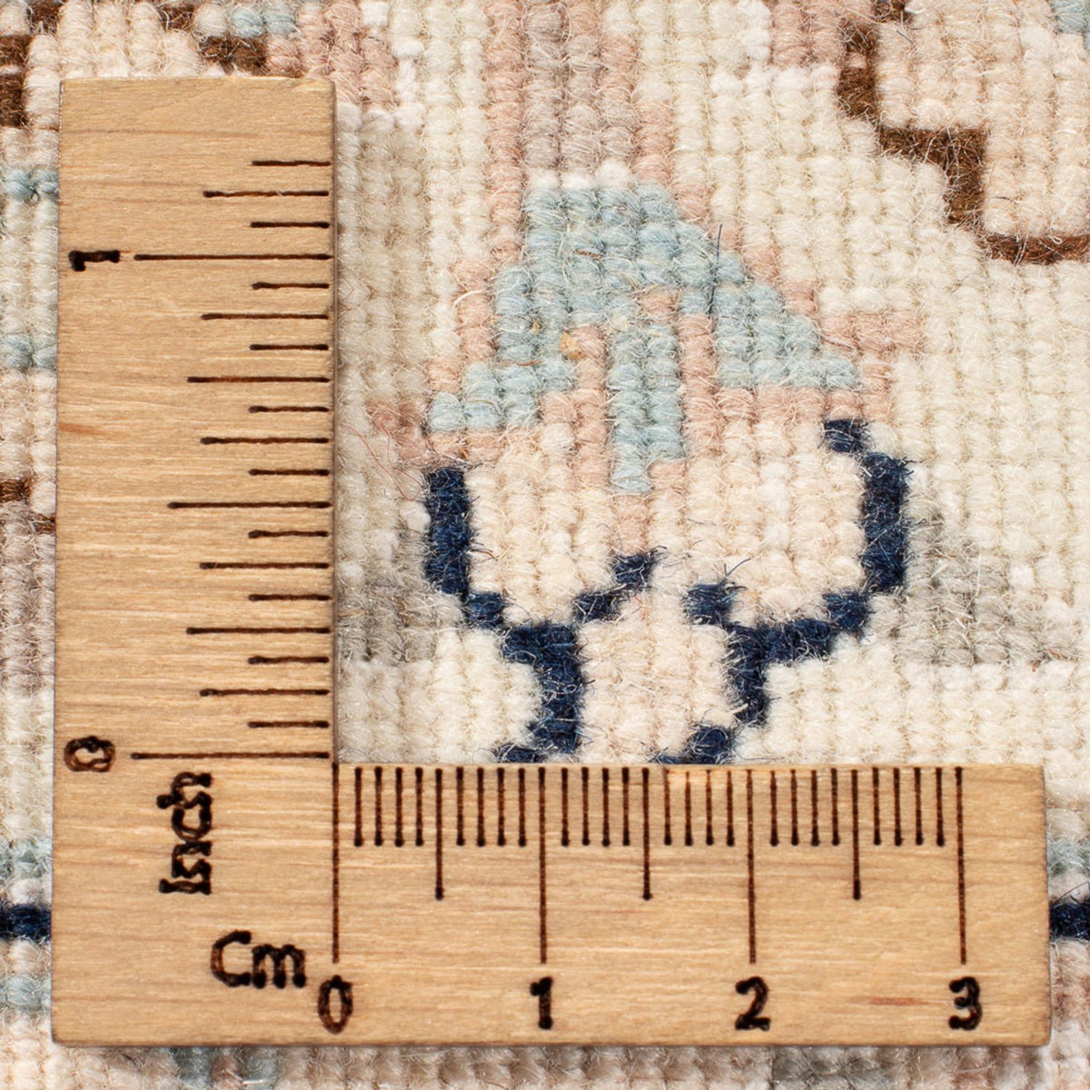 Dywan perski - Nain - Premium - 198 x 152 cm - niebieski