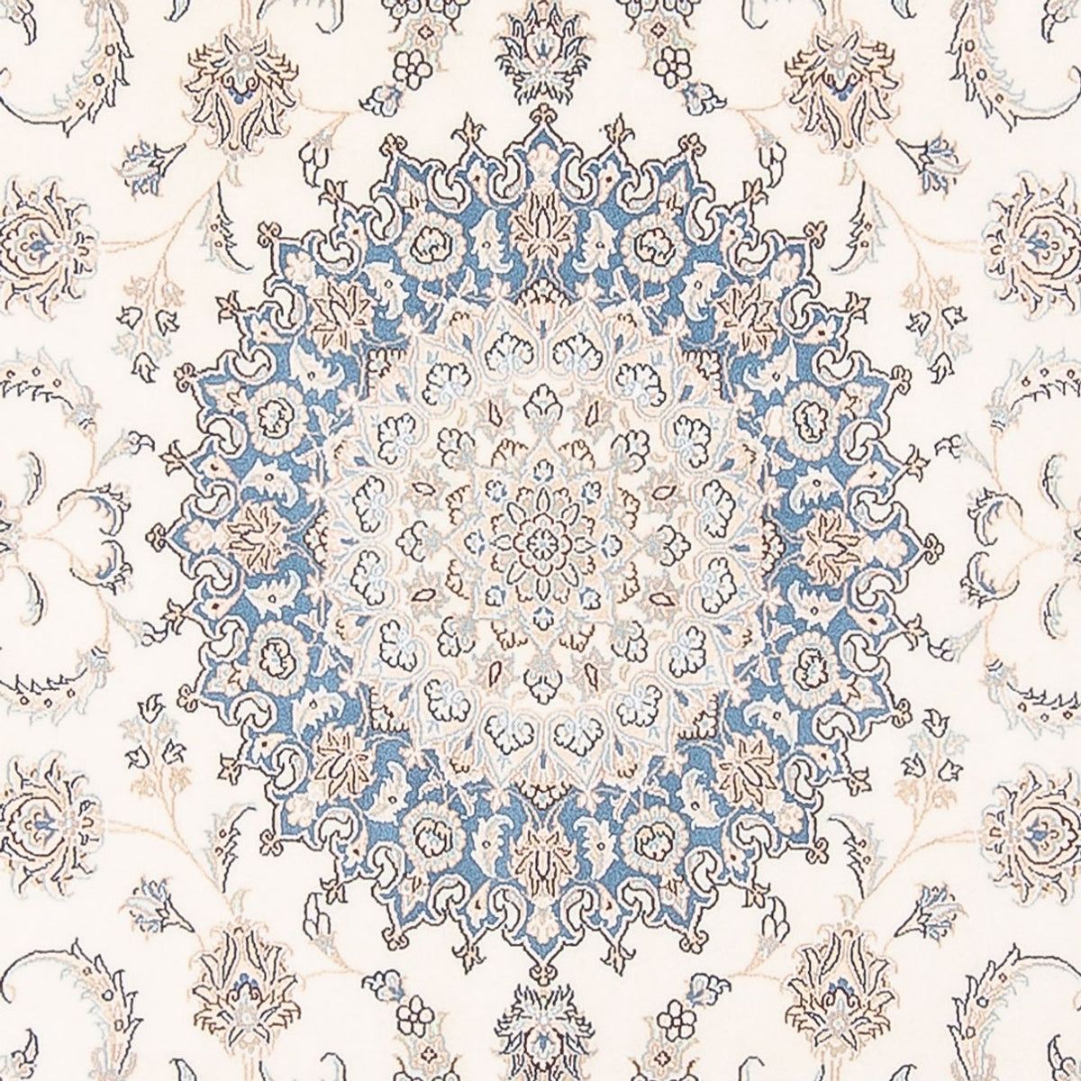 Perserteppich - Nain - Premium - 298 x 200 cm - creme