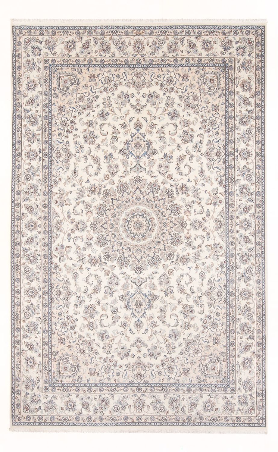 Perserteppich - Nain - Premium - 294 x 198 cm - creme