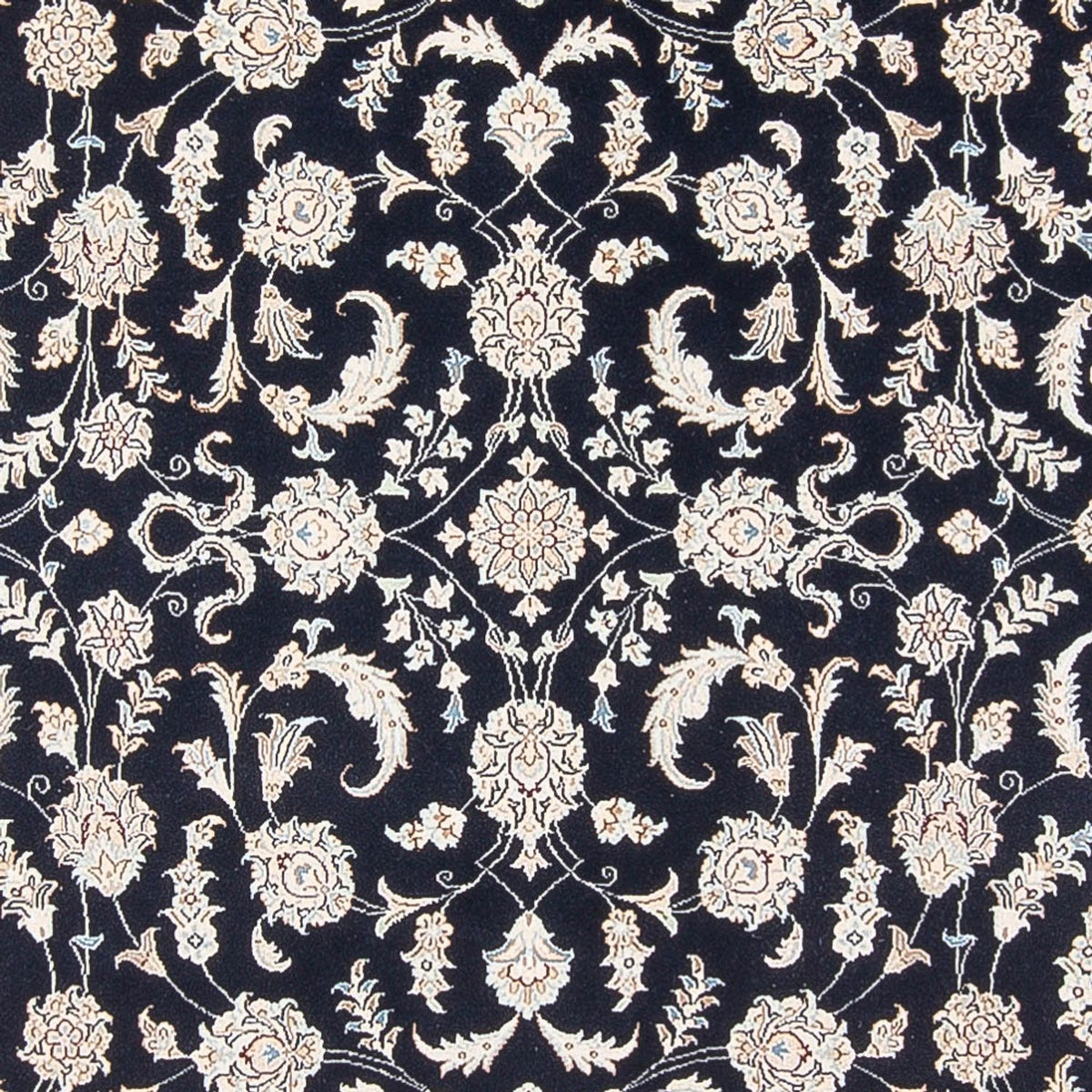 Dywan perski - Nain - Premium - 298 x 198 cm - ciemnoniebieski