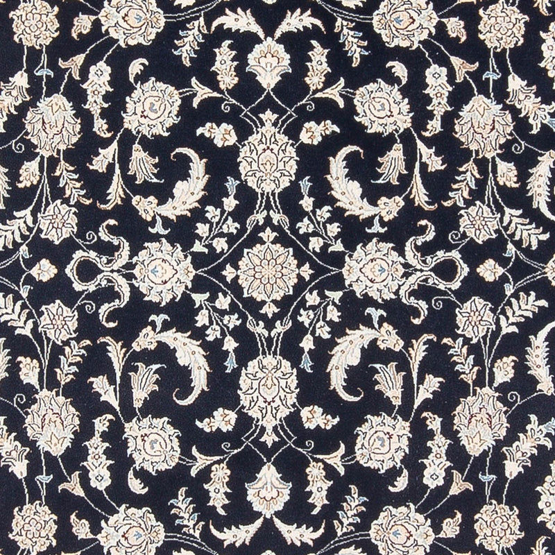 Dywan perski - Nain - Premium - 298 x 198 cm - ciemnoniebieski