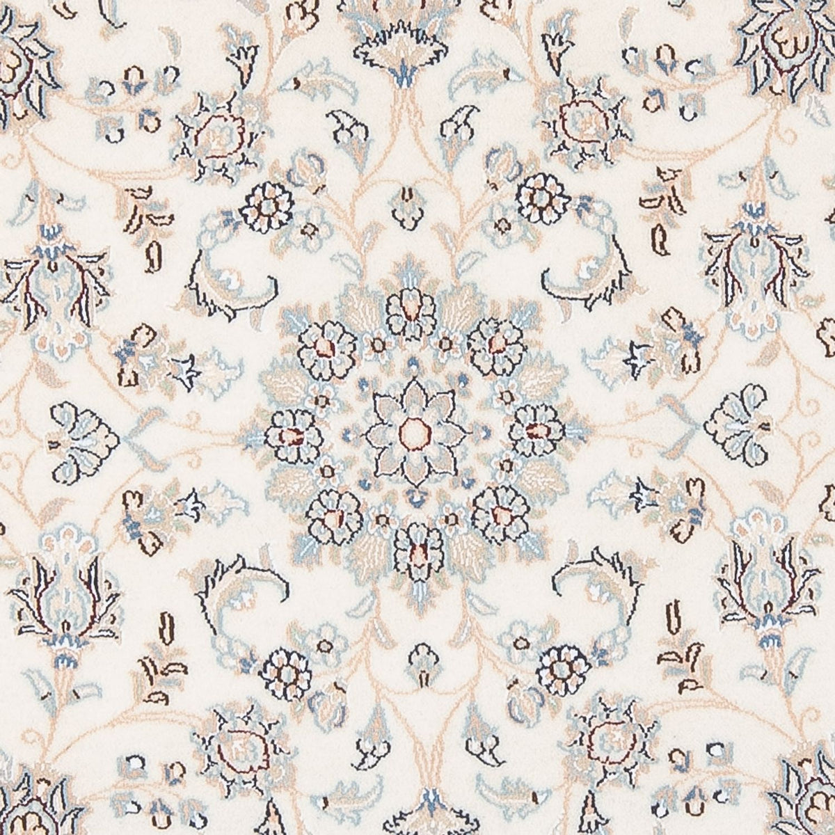 Dywan perski - Nain - Premium okrągły  - 150 x 150 cm - kremowy