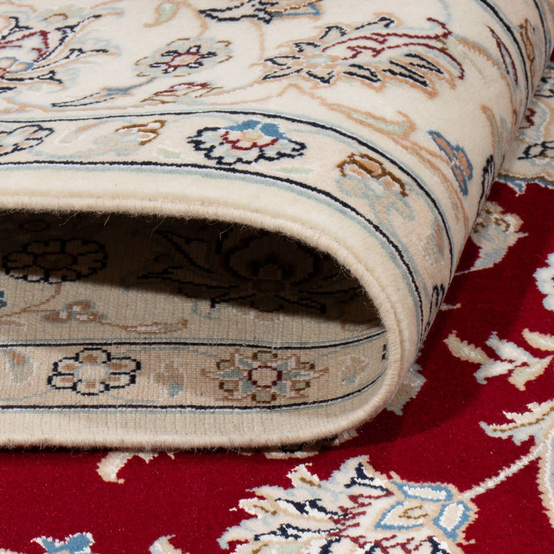 Dywan perski - Nain - 242 x 168 cm - czerwony