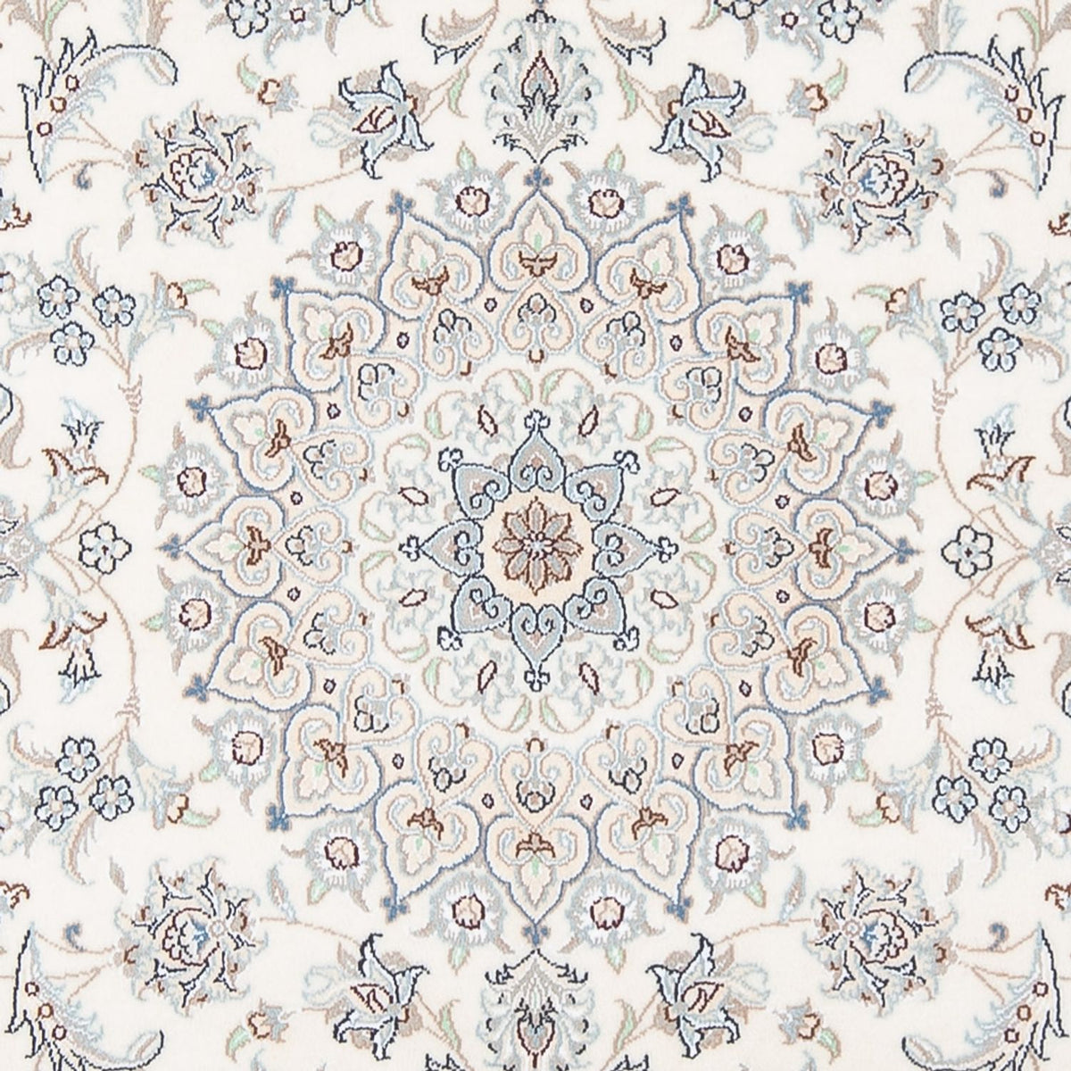 Dywan perski - Nain - Premium - 204 x 150 cm - kremowy