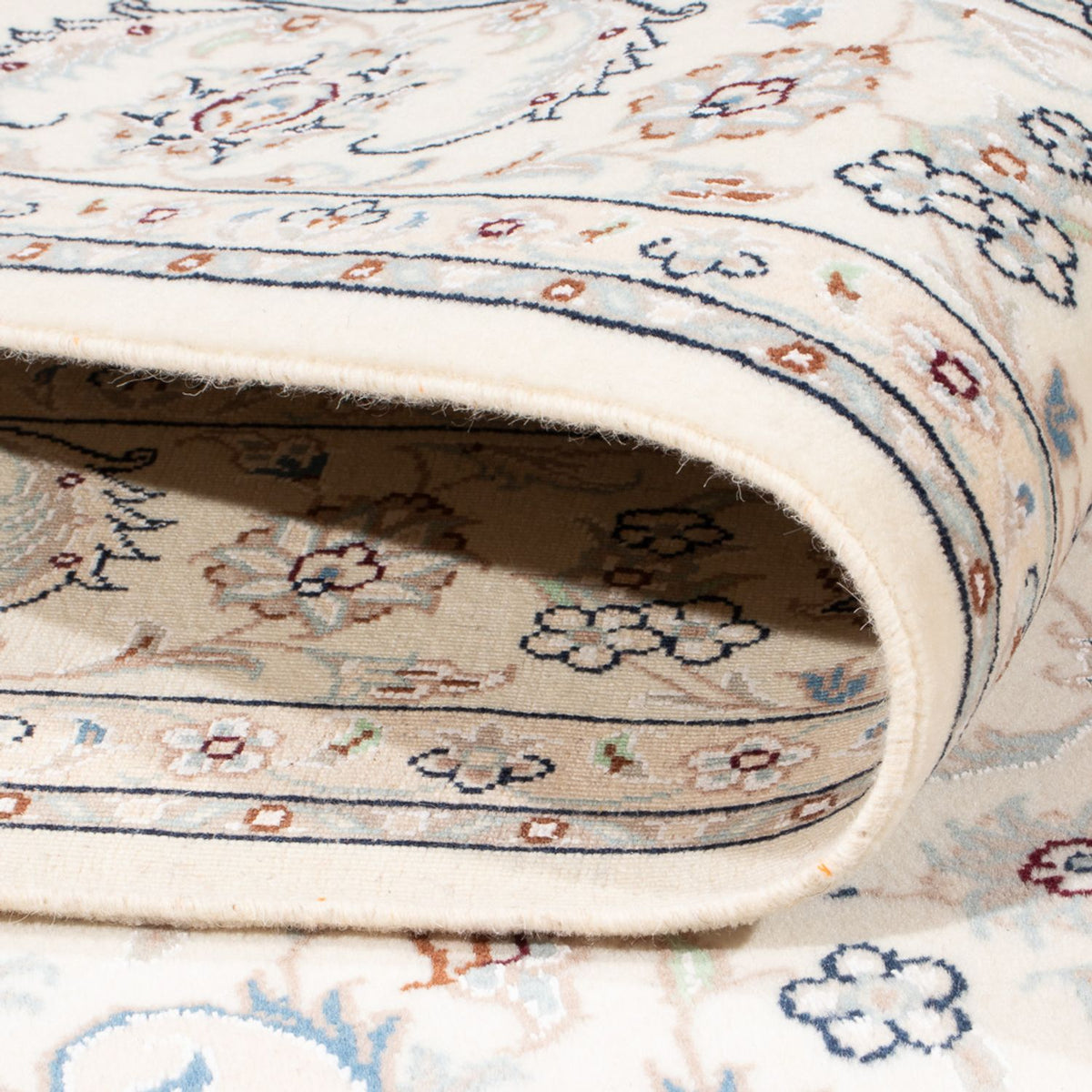 Dywan perski - Nain - Premium - 204 x 150 cm - kremowy