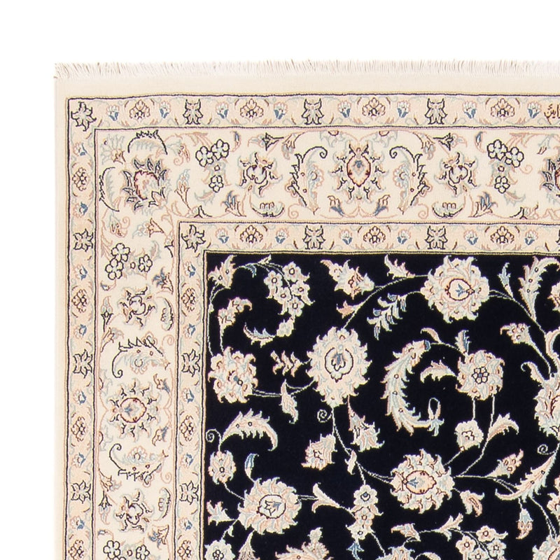 Dywan perski - Nain - 235 x 172 cm - ciemnoniebieski