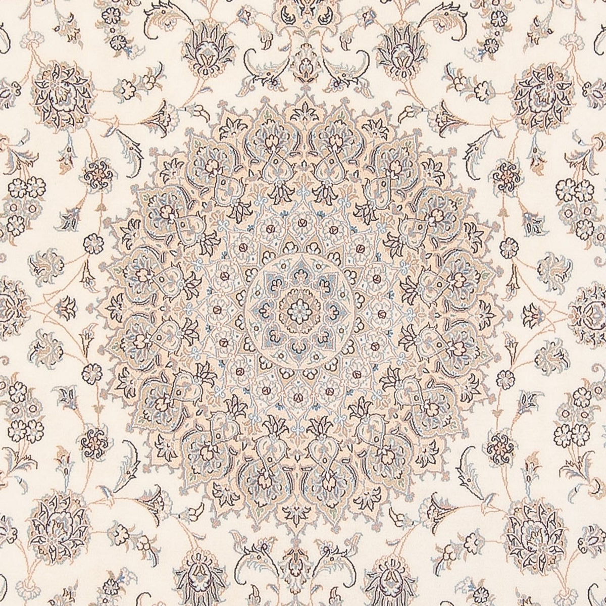 Perserteppich - Nain - Premium - 270 x 251 cm - creme