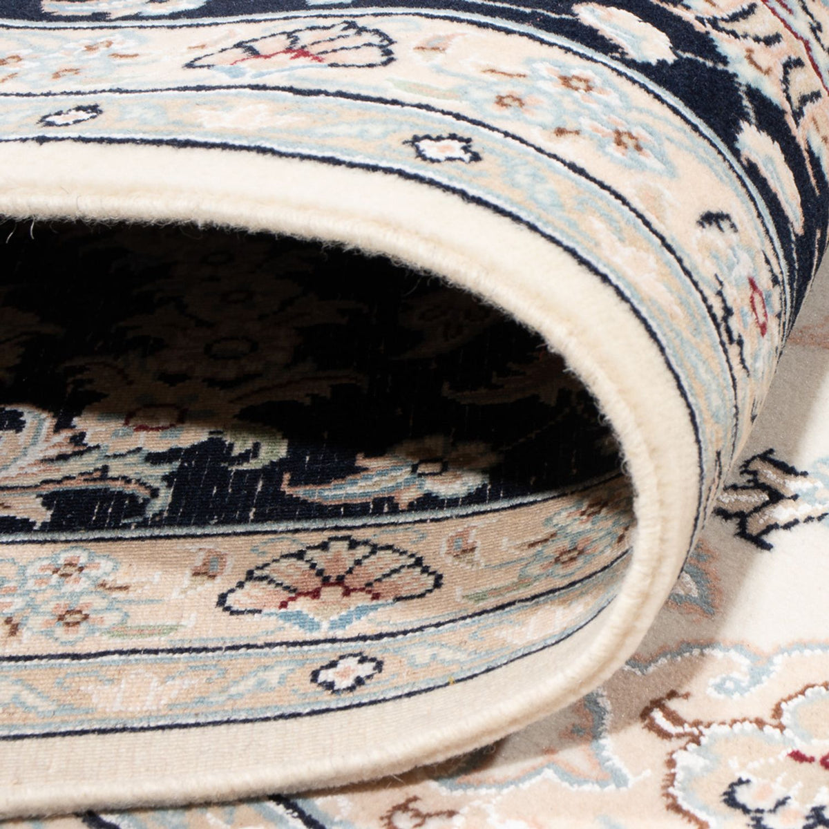 Perserteppich - Nain - Premium - 270 x 251 cm - creme