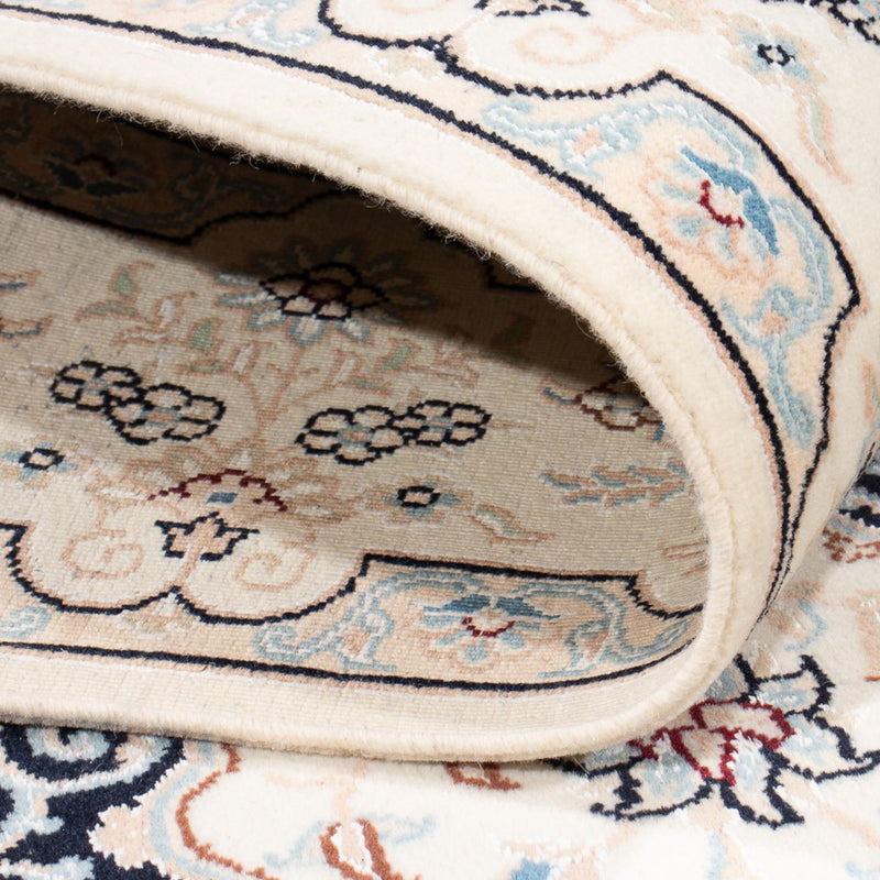 Dywan perski - Nain - Premium - 205 x 153 cm - ciemnoniebieski