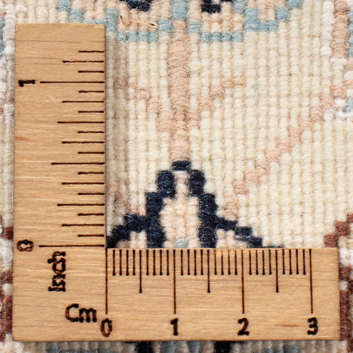 Dywan perski - Nain - Premium - 205 x 153 cm - ciemnoniebieski