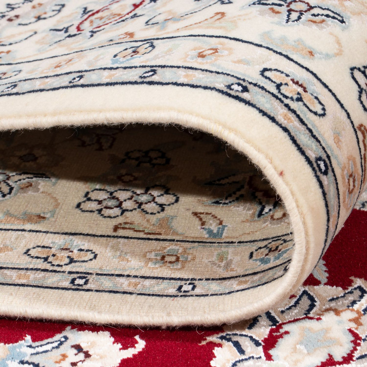 Dywan perski - Nain - Premium - 198 x 149 cm - czerwony