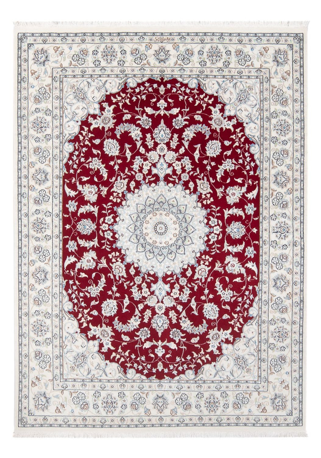 Dywan perski - Nain - Premium - 200 x 146 cm - czerwony