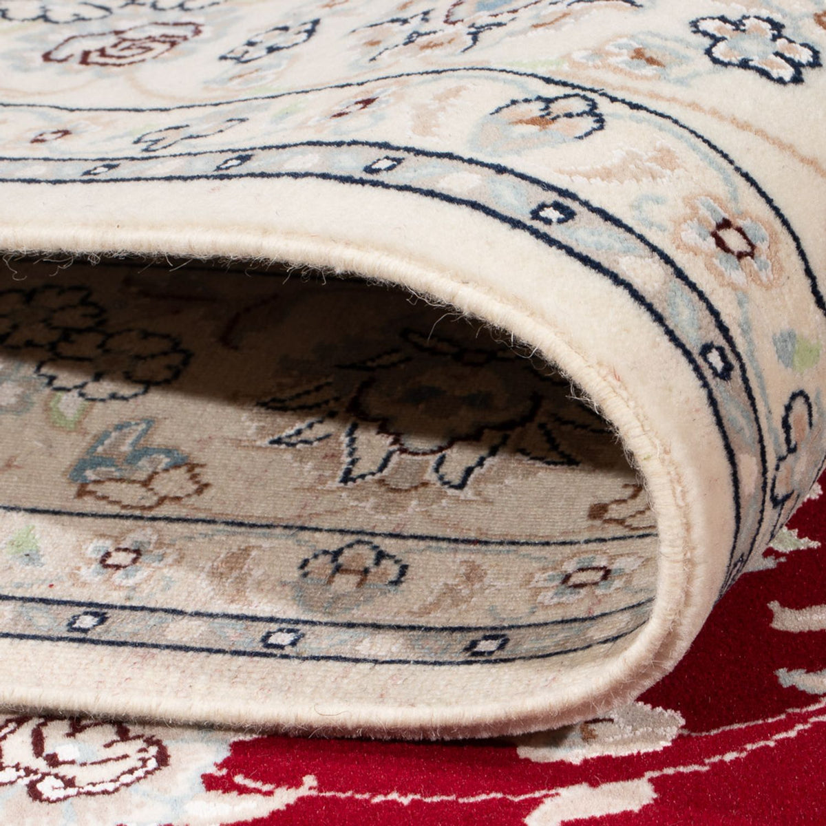 Dywan perski - Nain - Premium - 200 x 146 cm - czerwony