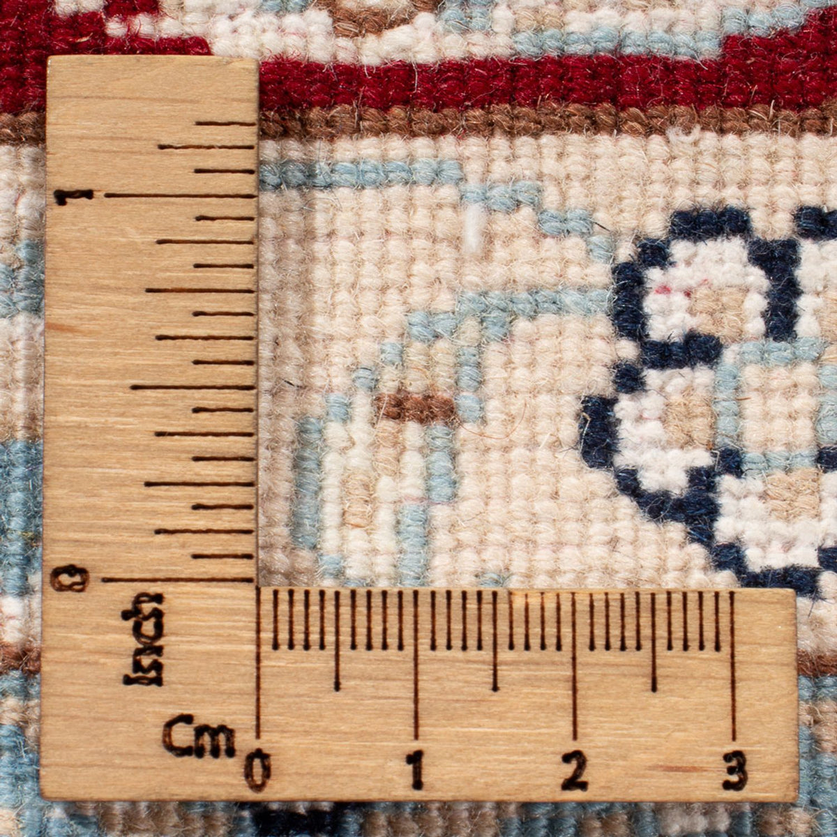 Dywan perski - Nain - Premium - 207 x 149 cm - ciemnoniebieski