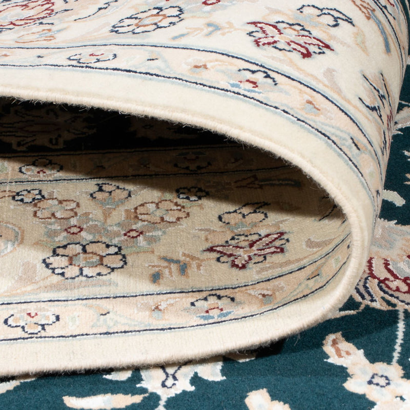 Dywan perski - Nain - Premium - 210 x 148 cm - ciemnoniebieski