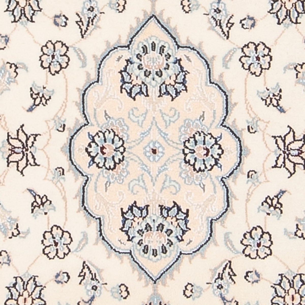 Dywan perski - Nain - 95 x 55 cm - kremowy