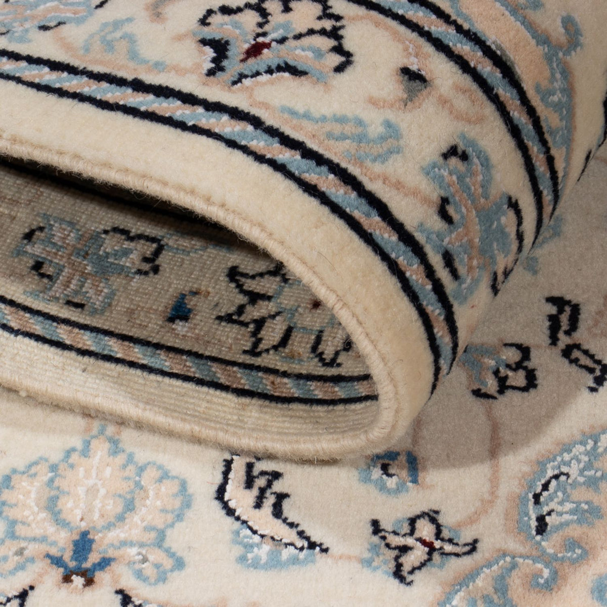 Dywan perski - Nain - 95 x 55 cm - kremowy