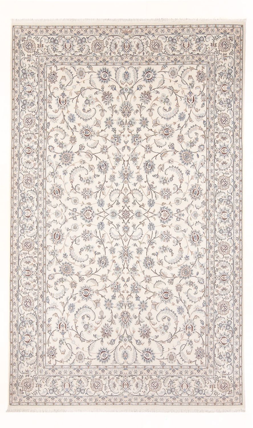 Perserteppich - Nain - Premium - 297 x 197 cm - creme