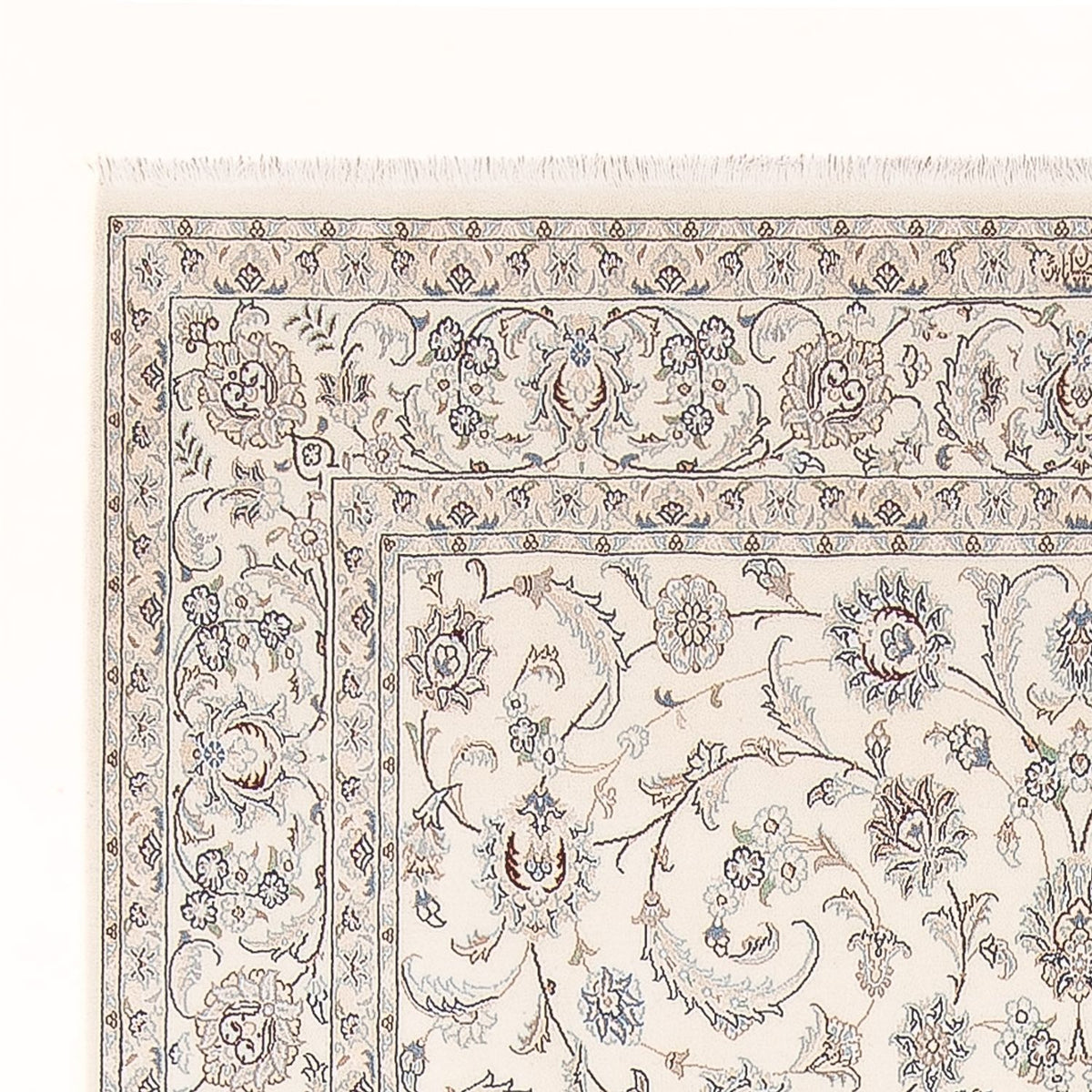 Perserteppich - Nain - Premium - 297 x 197 cm - creme