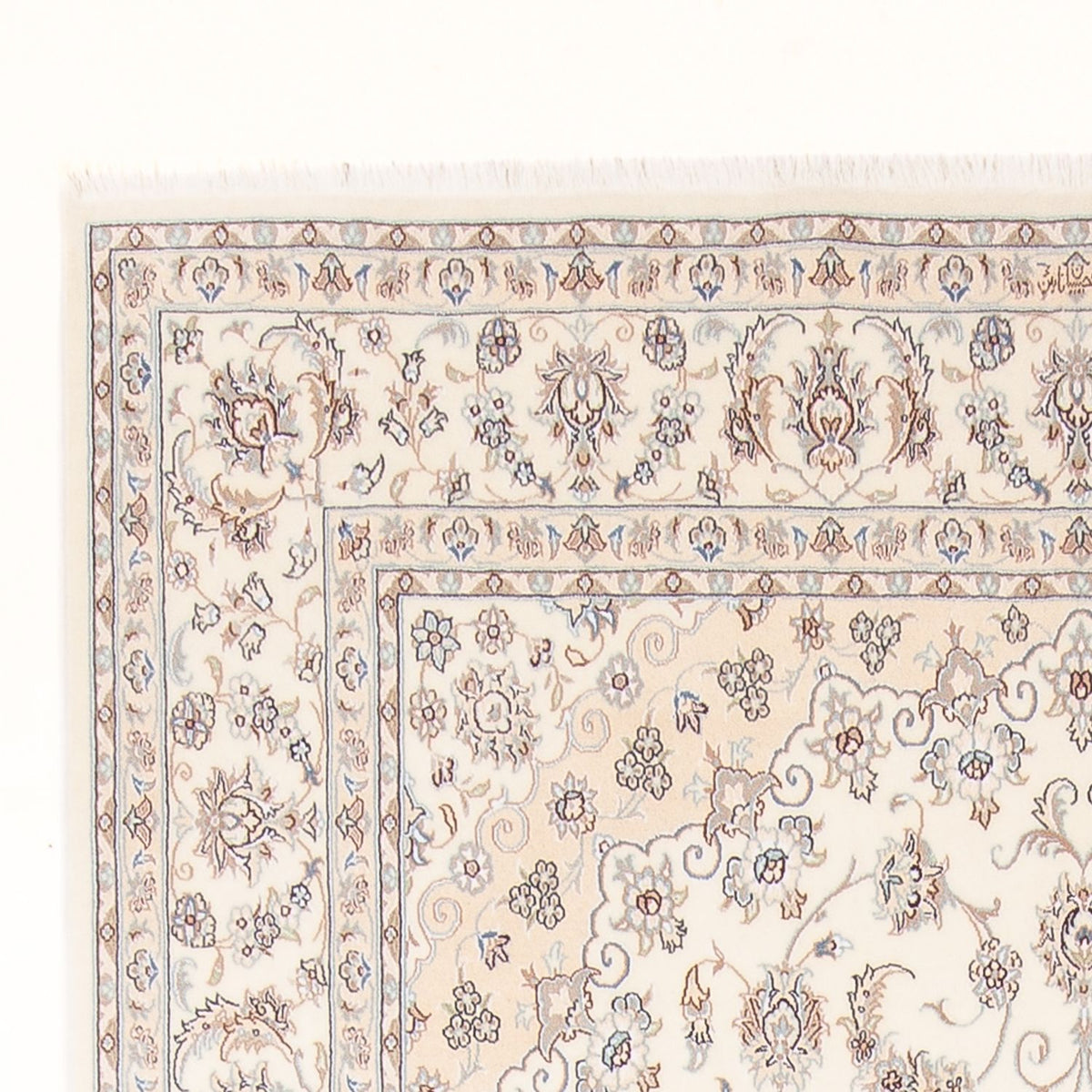 Perserteppich - Nain - Premium - 307 x 200 cm - creme