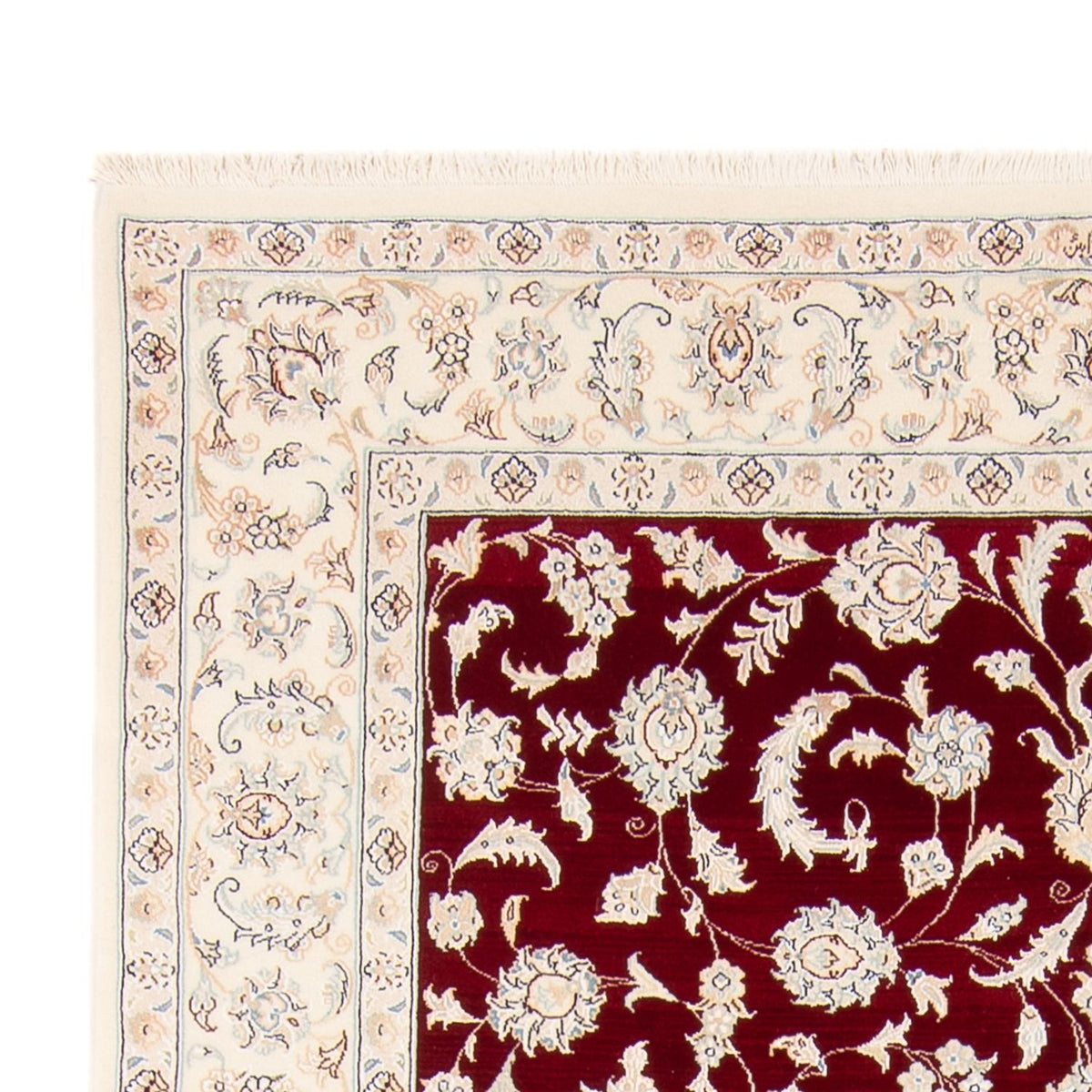 Dywan perski - Nain - 234 x 167 cm - czerwony