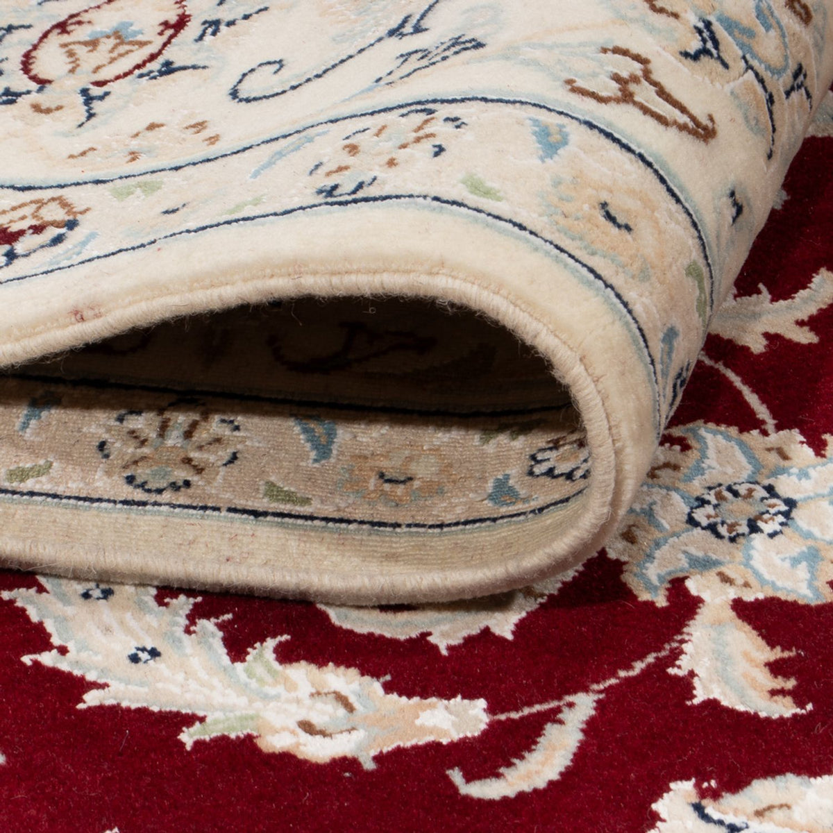 Dywan perski - Nain - 234 x 167 cm - czerwony