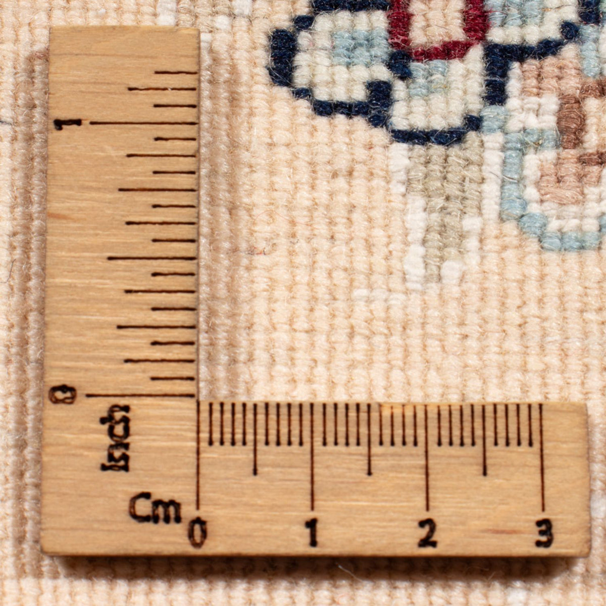 Biegacz Dywan perski - Nain - Królewski - 201 x 82 cm - kremowy