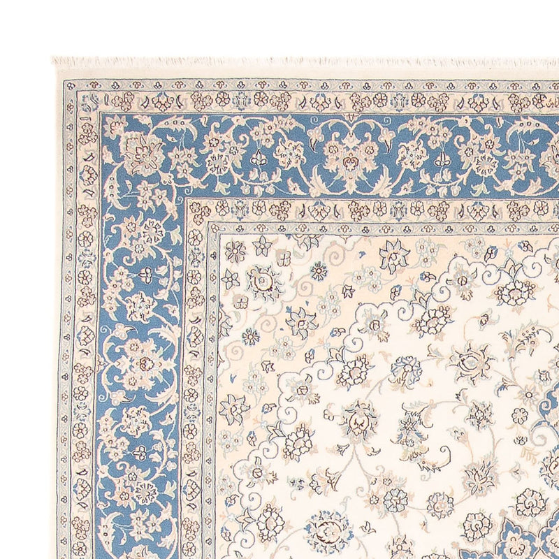 Dywan perski - Nain - 260 x 226 cm - kremowy