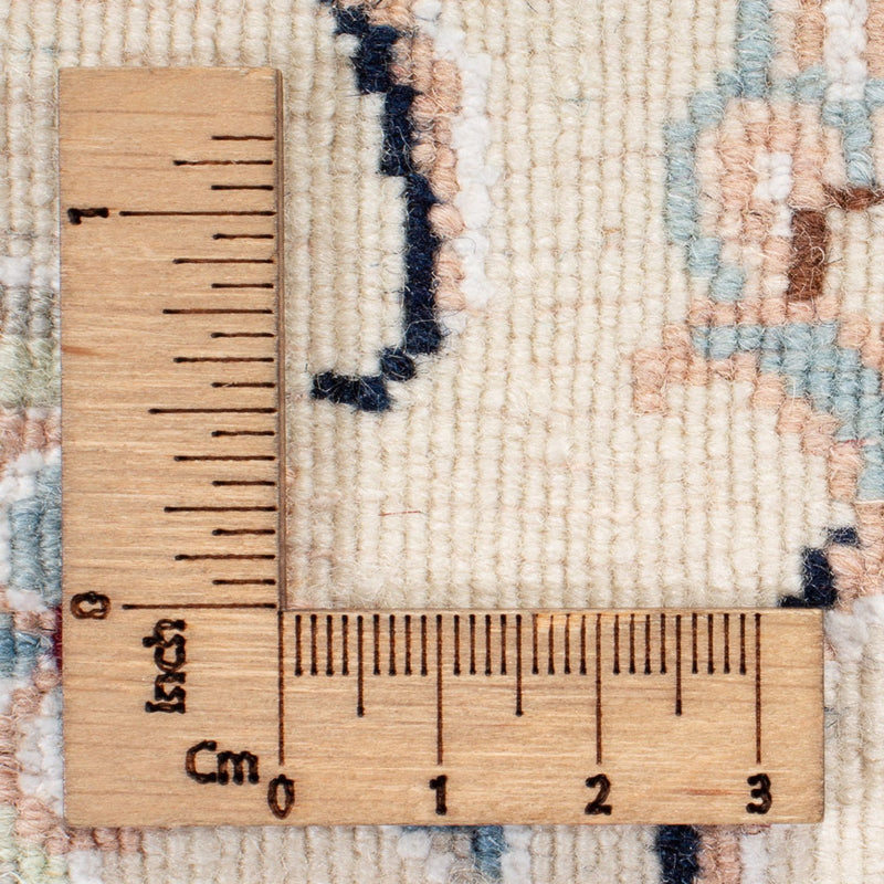 Dywan perski - Nain okrągły  - 200 x 200 cm - niebieski