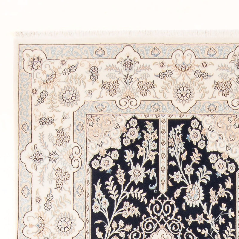 Dywan perski - Nain - Premium - 298 x 198 cm - ciemnoniebieski