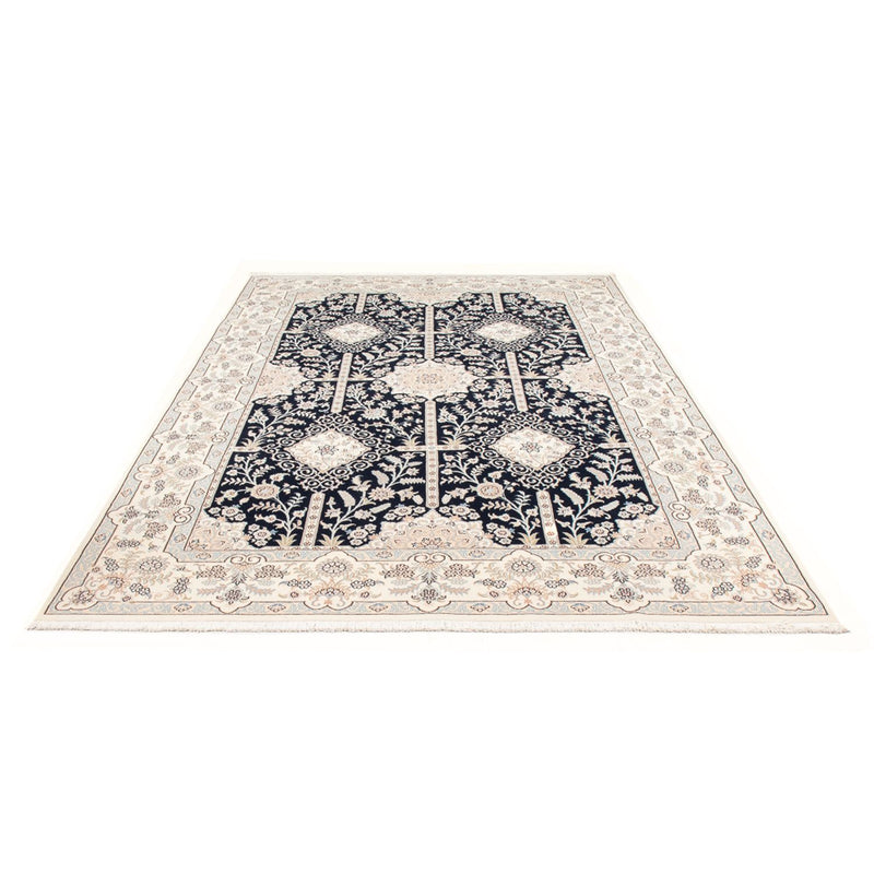 Dywan perski - Nain - Premium - 298 x 198 cm - ciemnoniebieski