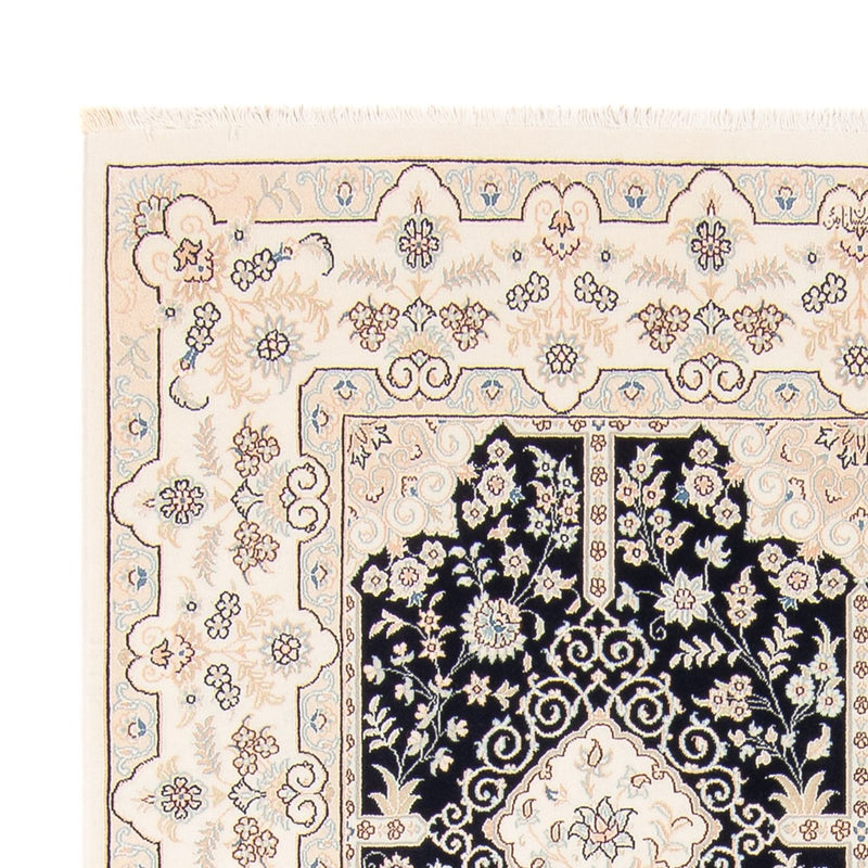 Dywan perski - Nain - 233 x 170 cm - ciemnoniebieski