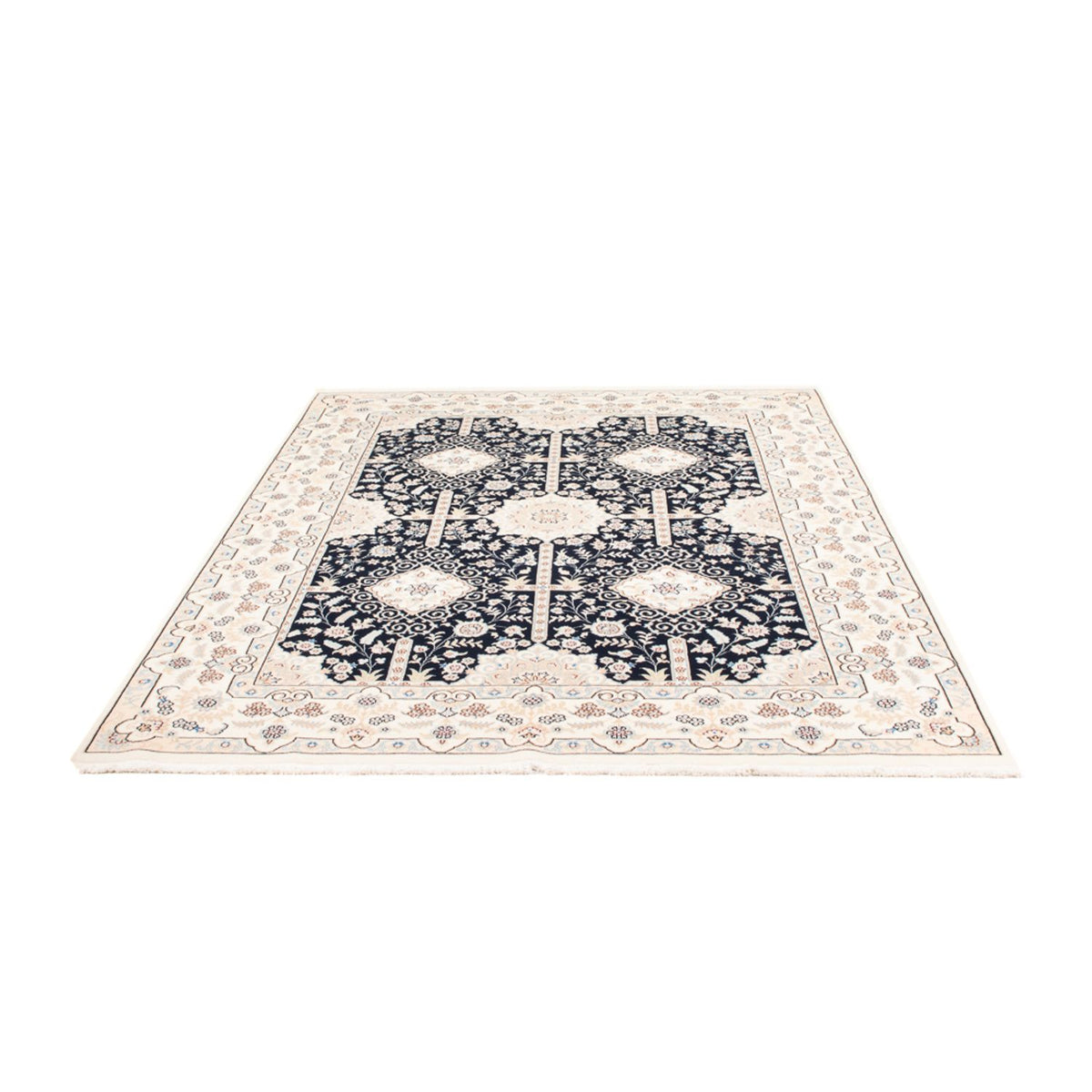 Dywan perski - Nain - 233 x 170 cm - ciemnoniebieski