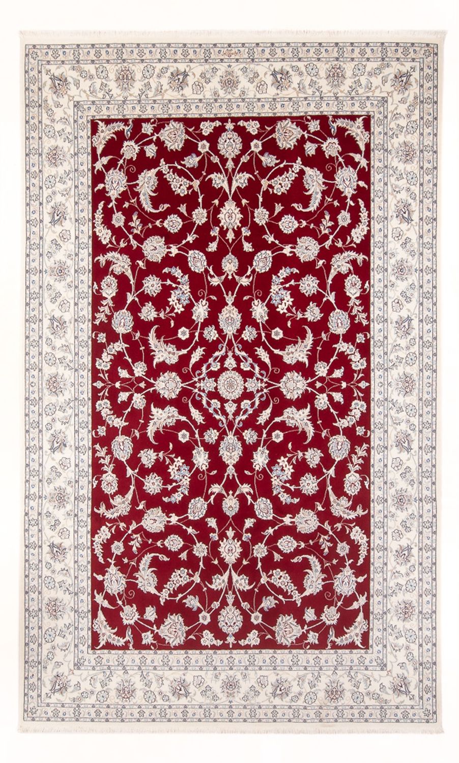 Perserteppich - Nain - Premium - 302 x 198 cm - rot