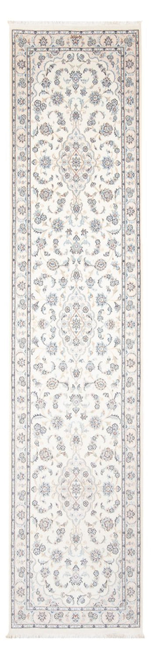 Biegacz Dywan perski - Nain - Premium - 350 x 87 cm - kremowy