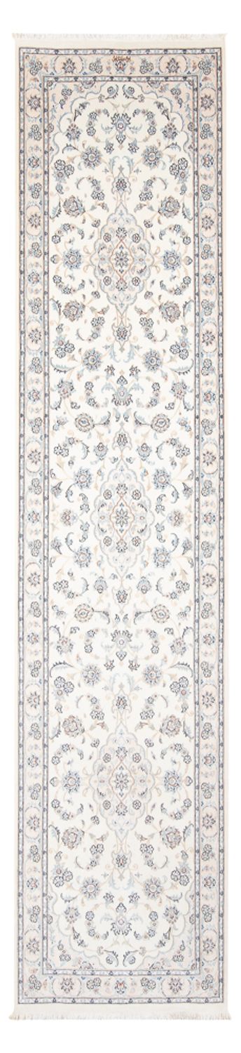 Biegacz Dywan perski - Nain - Premium - 350 x 87 cm - kremowy