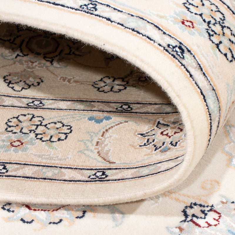 Biegacz Dywan perski - Nain - Premium - 350 x 87 cm - kremowy