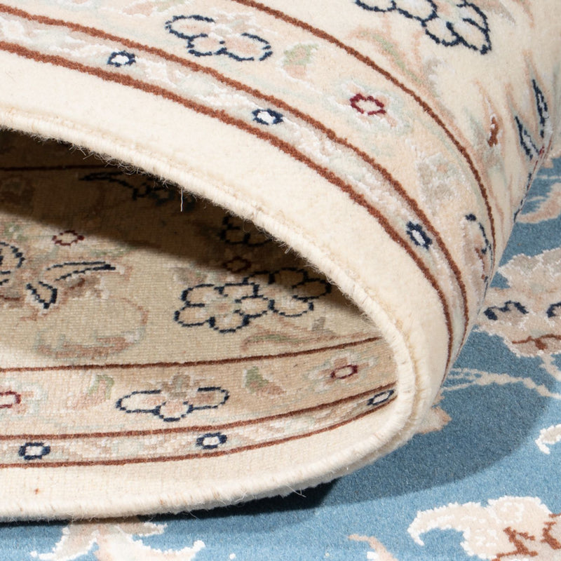 Dywan perski - Nain - Królewski - 202 x 148 cm - jasnoniebieski