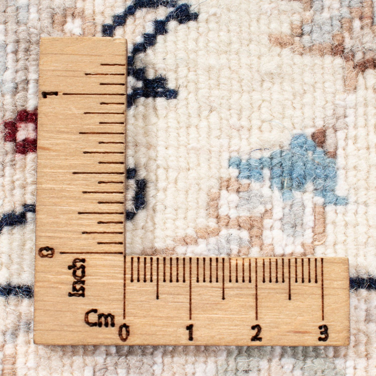 Dywan perski - Nain - Królewski - 202 x 149 cm - kremowy