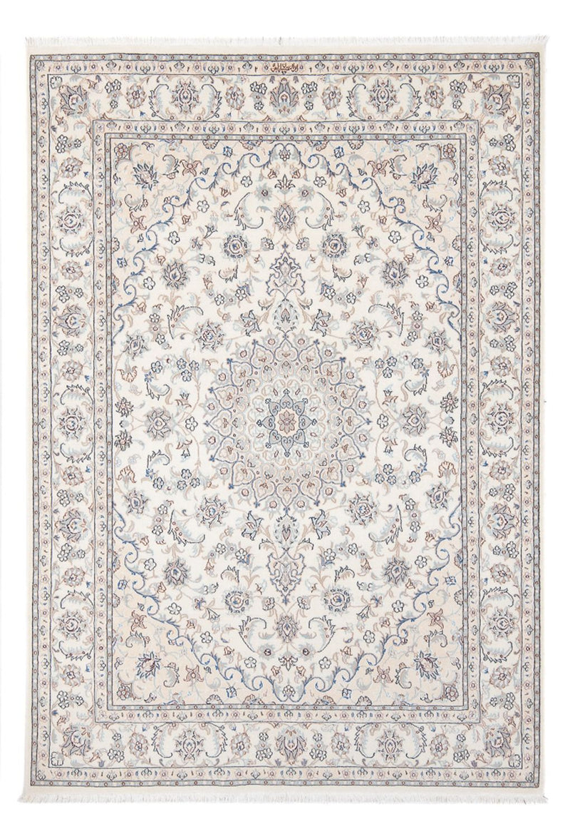 Dywan perski - Nain - Premium - 206 x 150 cm - kremowy