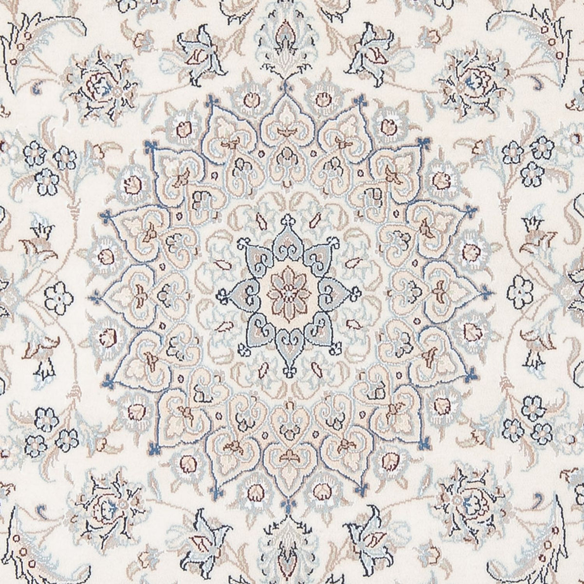 Dywan perski - Nain - Premium - 206 x 150 cm - kremowy