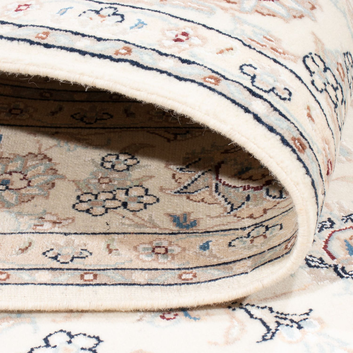 Dywan perski - Nain - Premium - 206 x 150 cm - kremowy