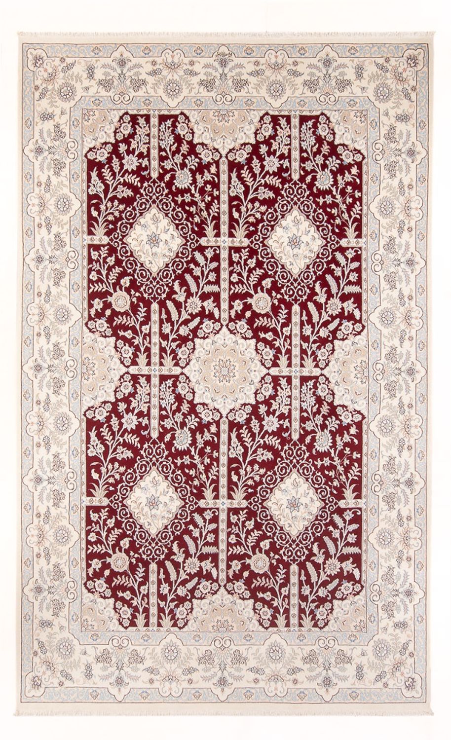 Perserteppich - Nain - Premium - 303 x 197 cm - rot