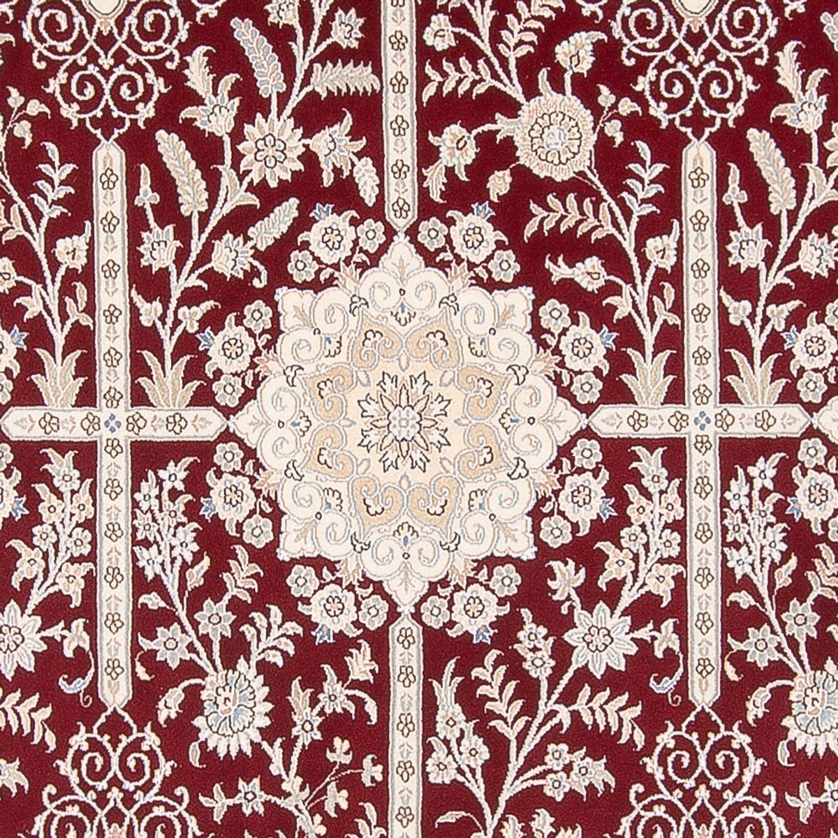 Perserteppich - Nain - Premium - 303 x 197 cm - rot