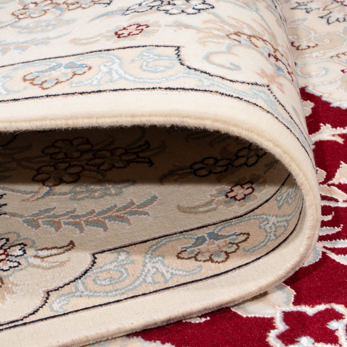 Perserteppich - Nain - Premium - 303 x 197 cm - rot