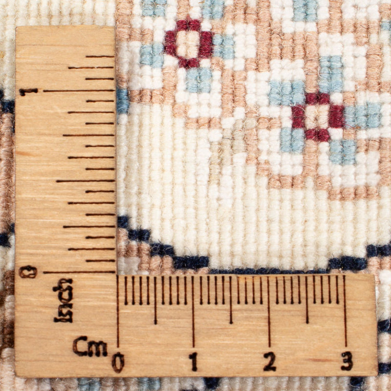 Dywan perski - Nain - Premium okrągły  - 154 x 151 cm - niebieski