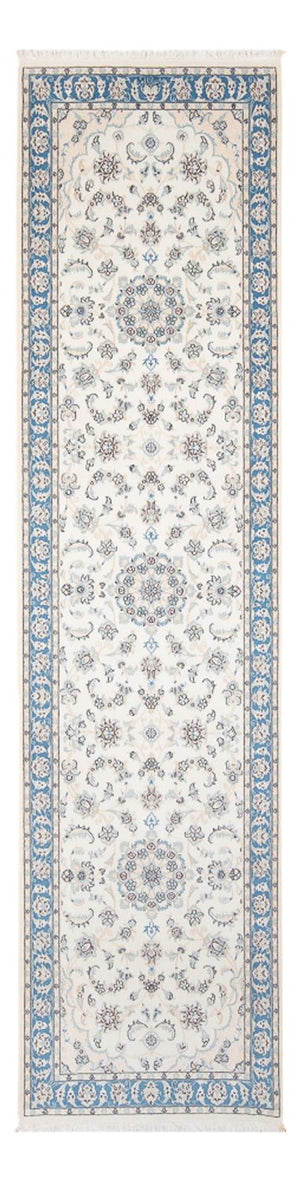 Biegacz Dywan perski - Nain - Premium - 290 x 82 cm - kremowy